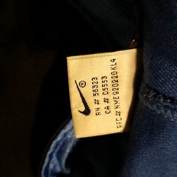 Vintage Nike Spellout Men's Sweater Top / Sz M / Dark blue, medium blue,… - Picture 7 of 17